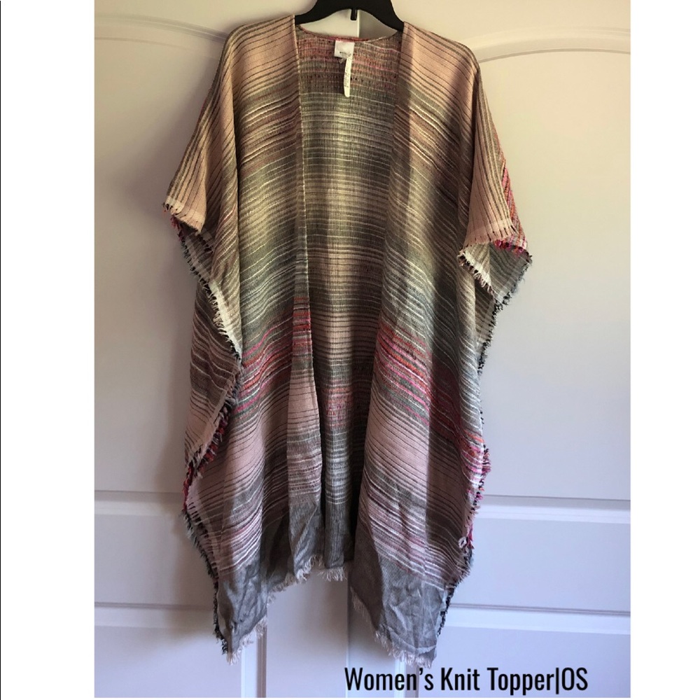 🤩Women’s Open Front Knit Topper/Cardigan🤩